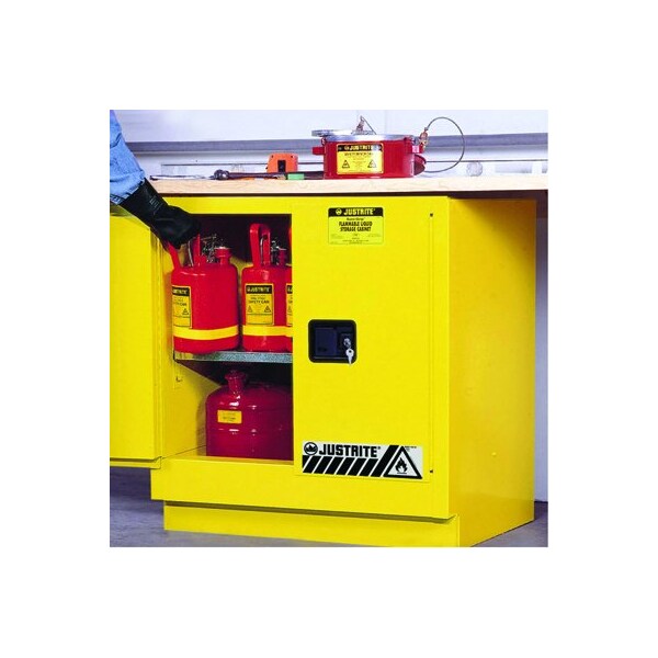 SAFETY CABINET 17 GAL. E X UNDERCOUNTER
